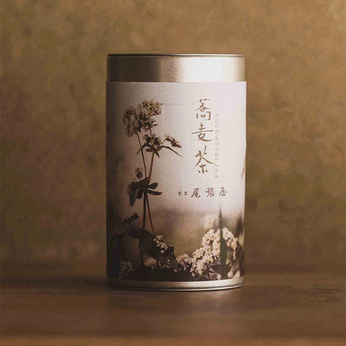 本家尾張屋オリジナル缶入り蕎麦茶