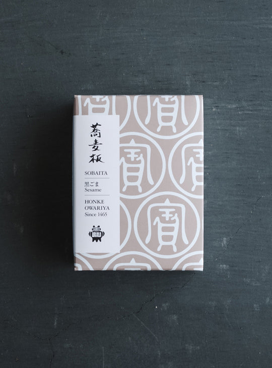 蕎麦板　小箱　8袋　黒ゴマ